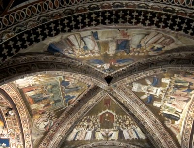 <p>apse ceiling, lower church</p>