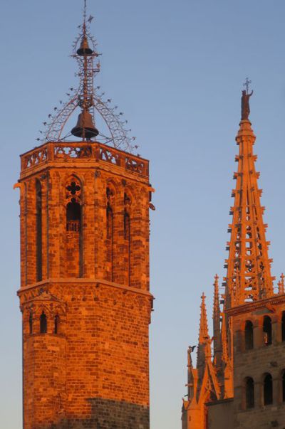 <p>Cathedral bell tower and steeple</p>