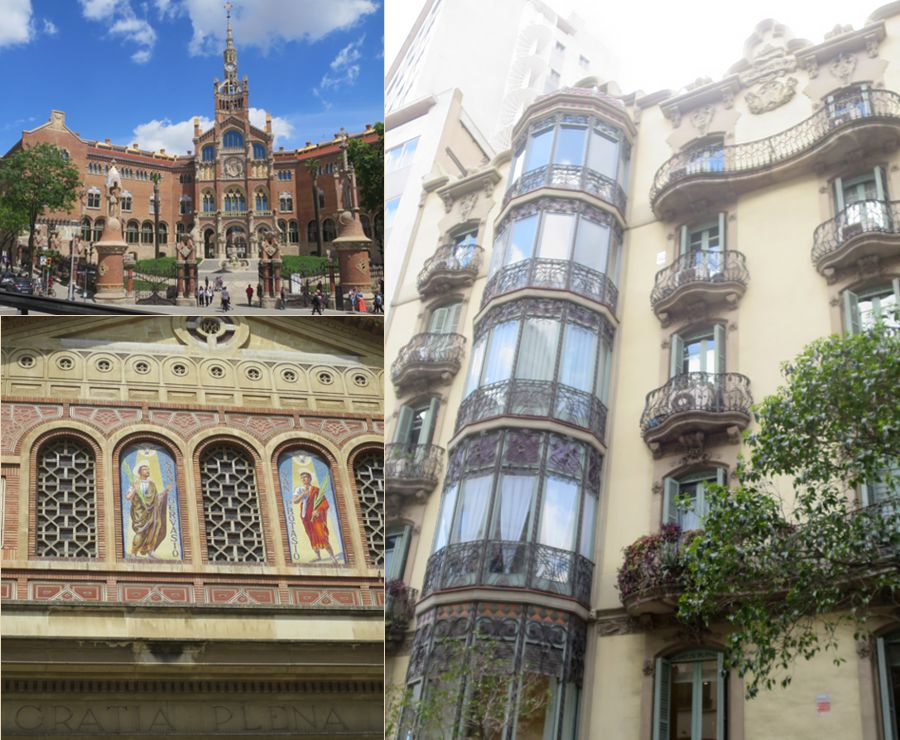<p>Barcelona’s varied architecture...