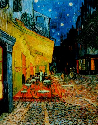 Vincent Van Gogh: Café Terrace at night