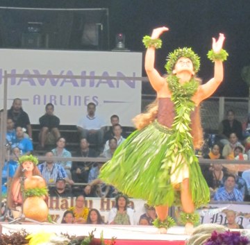 <p>Manalani Mili Hokoana English, winner, Miss Aloha Hula 2013</p>
