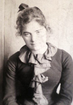 <p>Emily Carr at age about 22, when...